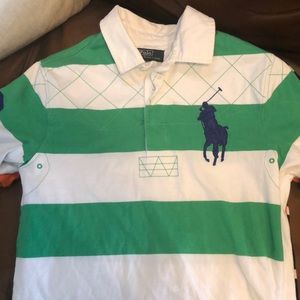 4 Boys M (10-12) Polo shirts.